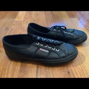 Superga Leather Low Tops